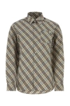 Burberry Check Cotton Shirt In Multicolor