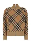 Burberry Wool-blend Check Bomber Jacket