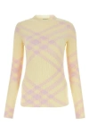 Burberry Embroidered Wool Sweater In Multicolor