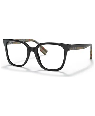 Burberry Women's Evelyn Eyeglasses, Be2347 In Black