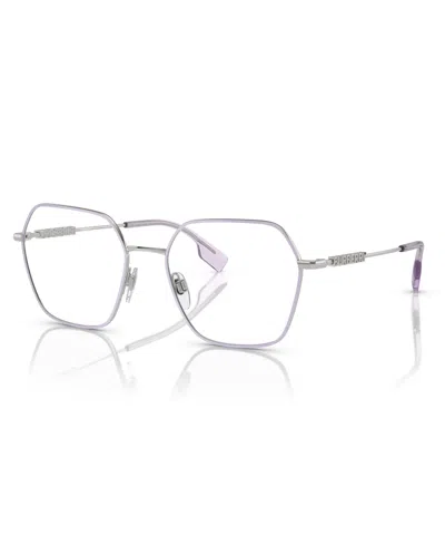 Burberry Women's Eyeglasses, Be1381 In Lilac