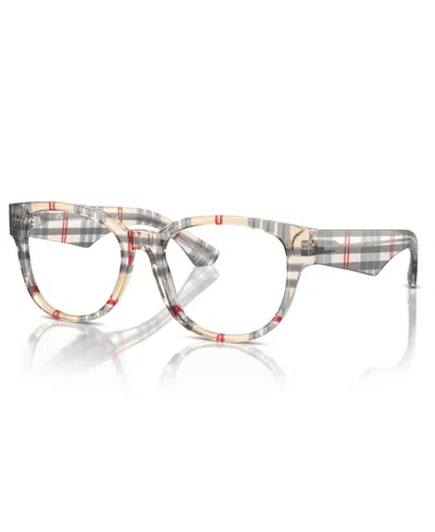 Burberry Women's Eyeglasses, Be2410 In Vintage Check