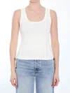Burberry Check Cotton Tank Top