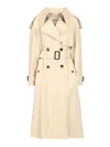 Burberry Fitzrovia Coats White In White