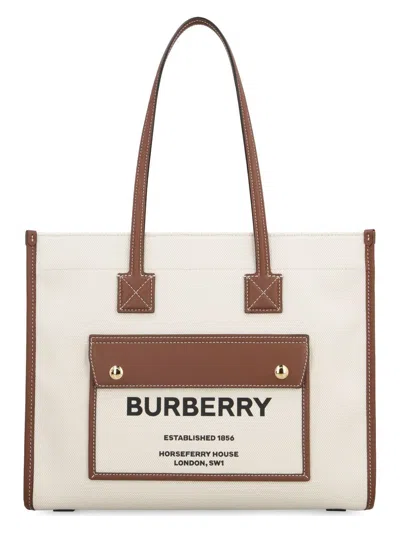 BURBERRY WOMEN'S FREYA SMALL TOTE BAG