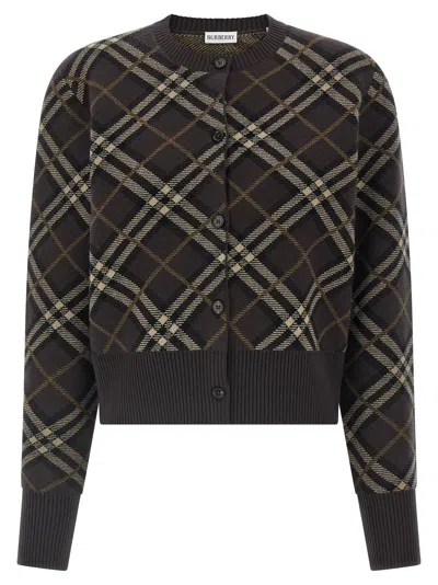 BURBERRY BURBERRY WOMEN 'GEORGETTE' CARDIGAN