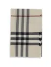 Burberry Women Giant Check Scarf In Neutral