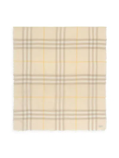 Burberry Women's Giant Checked Wool Scarf