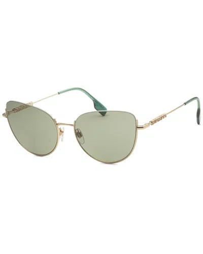 Burberry Women's Be3144 58mm Sunglasses In Gold