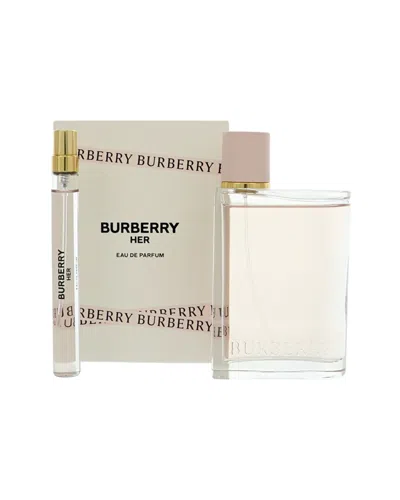 Burberry Women's Her Edp 2pc Set In Transparent