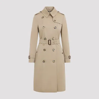 Burberry Women's Heritage Cotton Trench Jacket In Brown