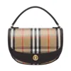 Burberry Check Motif Crossbody Handbag With Removable Strap