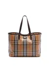 Burberry `highlands` Medium Tote