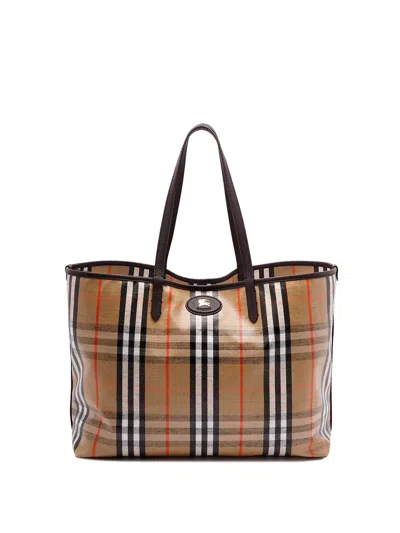 Burberry Women `highlands` Medium Tote In Multi