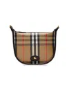 Burberry Mini Highlands Chain Bag - Women, Cotton, Linen In Nude