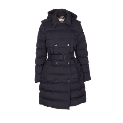 BURBERRY BURBERRY WOMEN HOODED PUFFER MID DOWN JACKET