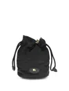 Burberry Women Horseshoe Bucket Bag In Black