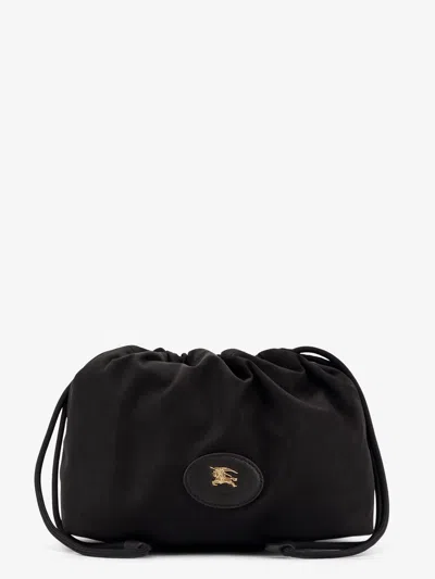 Burberry Women Horseshoe Drawstring Clutch Bag