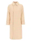 Burberry Houndstooth Twill Trench Coat In Mixed Colours