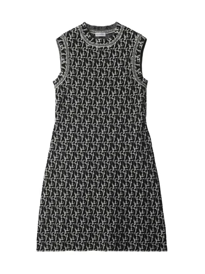 Burberry Women's Initial Wool Minidress In Multi