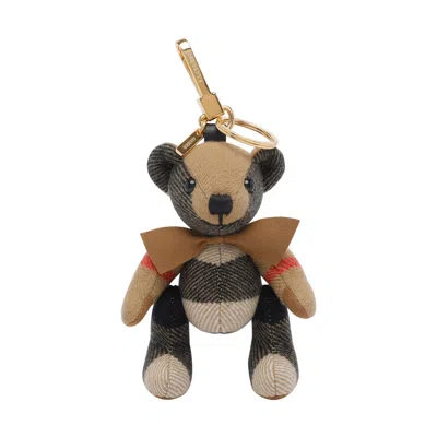 Burberry Women Is Thomas Check Keyring In Blue