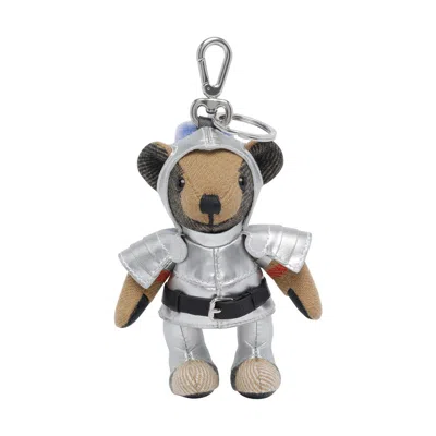 Burberry Women Is Thomas Knight Keyring In White