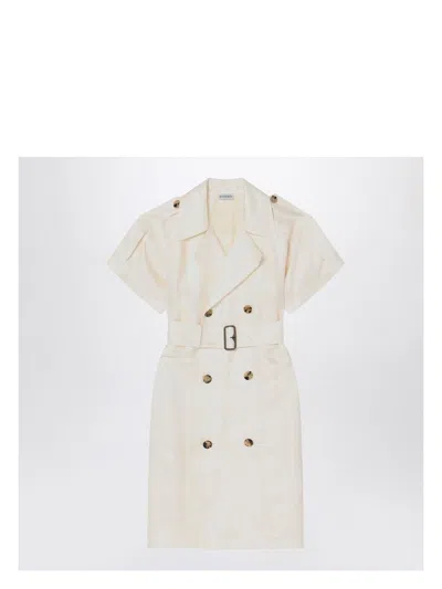 BURBERRY WOMEN'S IVORY TRENCH DRESS