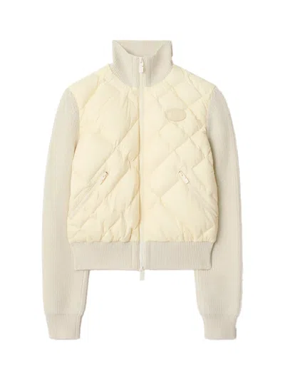 BURBERRY BURBERRY WOMEN KELSLEY JACKET CERAMIC WHITE
