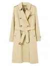 Burberry Women's Kensington Heritage Trench Coat In A1366