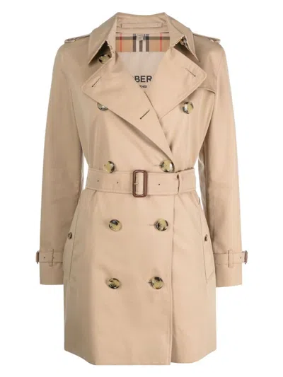 BURBERRY WOMEN'S KENSINGTON COTTON TRENCH COAT