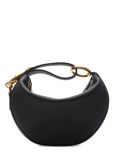 BURBERRY WOMEN'S KNIGHT ARC MINI LEATHER SHOULDER BAG