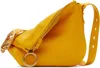 Burberry Tasche Zip-up Leather Shoulder Bag In Mimosa