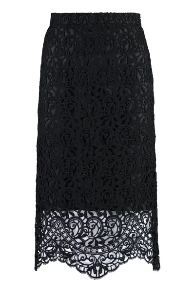 BURBERRY WOMEN'S LACE SKIRT