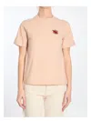 Burberry Ladybug Logo T-shirt In Beige
