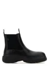 Burberry Leather Creeper Low Chelsea Boots