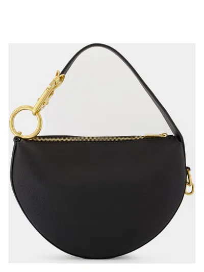 Burberry Women's Leather Handbag In Black