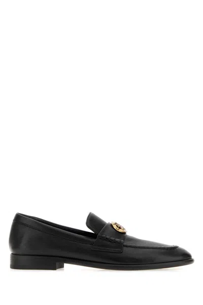 Burberry Women's Leather Loafers In Burgundy