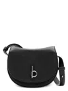 Burberry Black Leather Mini Rocking Horse Shoulder Bag