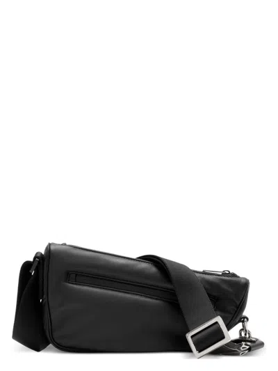 BURBERRY WOMEN'S LEATHER SHIELD CROSSBODY BAG