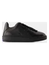 Burberry Leather Sneaker Storage Box In Black