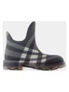 Burberry Mini Low Ankle Boots For Women In Black