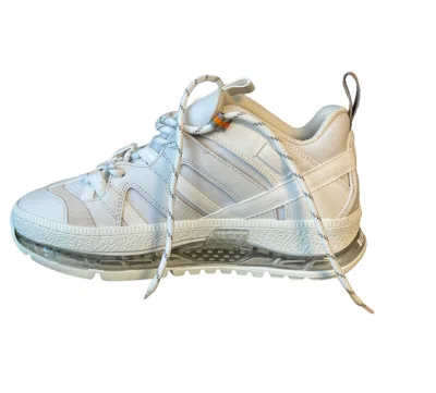 Pre-owned Burberry Women's Lf Union Sneakers Low Top Athletic Shoes Sneakers, Many Sizes In White