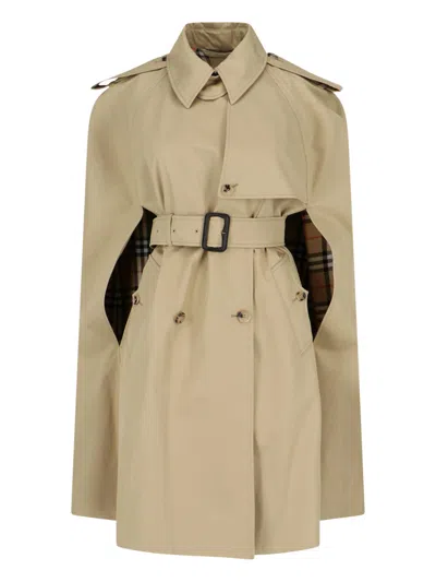 Burberry Women's Lightweight 100% Cotton Jacket In Brown