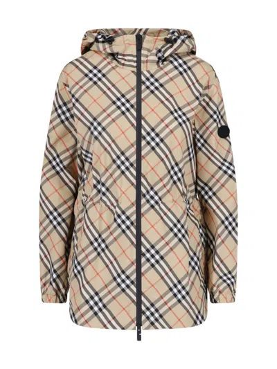 Burberry Women's Lightweight Polyester Jacket In Multi
