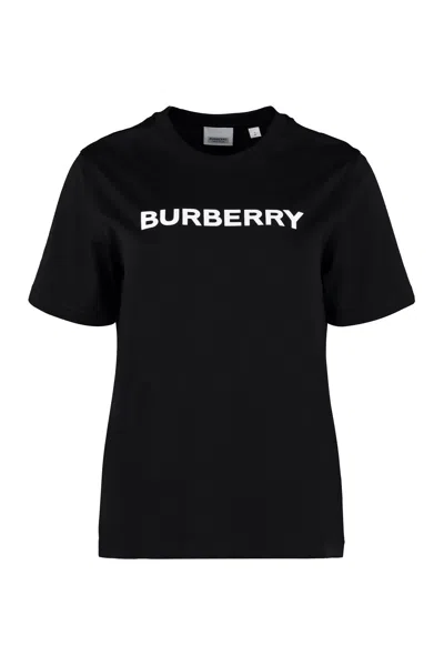 BURBERRY WOMEN'S LOGO COTTON T-SHIRT