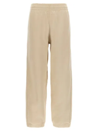 Burberry Women Logo Joggers In White