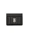 BURBERRY WOMEN'S LOLA QUILTED LEATHER CARD CASE