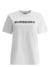Burberry The  Cotton T-shirt Is The Perfect Compromise Between Luxury And Basic Wear In White