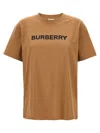 Burberry Regular Logo T-shirt In Brown