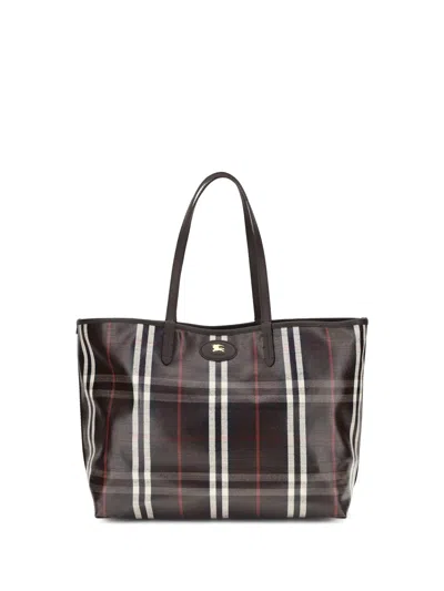 Burberry Women Medium Highlands Tote Bag In Multi